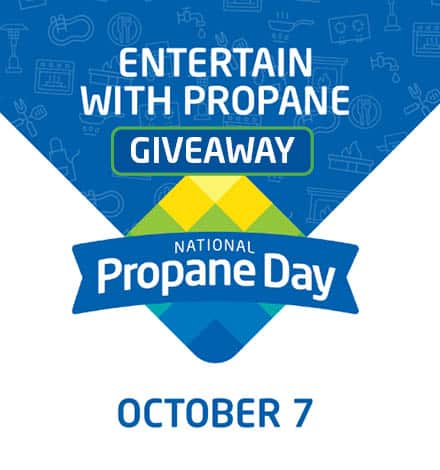 Entertain with Propane Giveaway, October 7