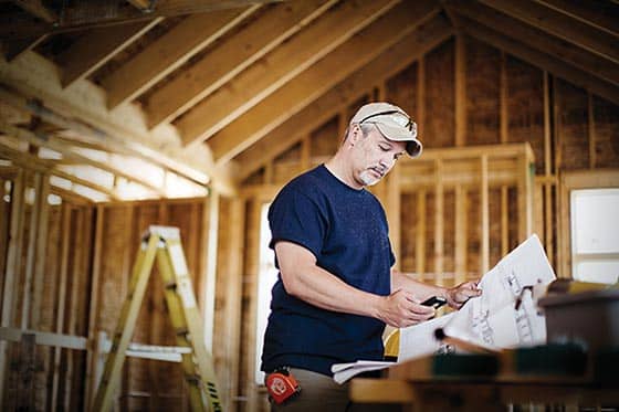 Homebuilder Using Propane