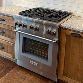 Sedalia propane home gas kitchen range